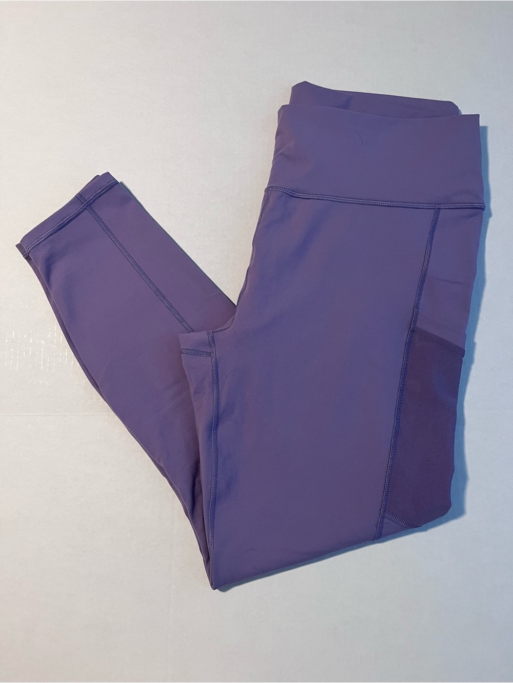 Fabletics Powerhold Purple High-Waist Performance Leggings
